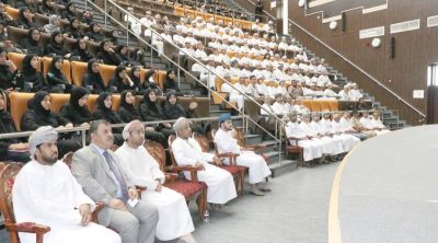 Orientation for new students at Sohar University