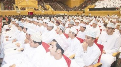 جامعة السلطان قابوس تستقبل الدفعة الـ 34 من طلابها الجدد