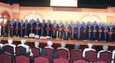 «العلوم الصحية» بصحار تحتفل بتخريج 58 طالبا وطالبة